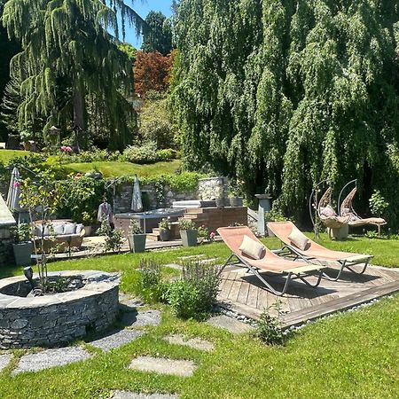 Private Luxury Spa & Silence Retreat With Spectacular View Over The Lake Maggiore Stresa Eksteriør bilde