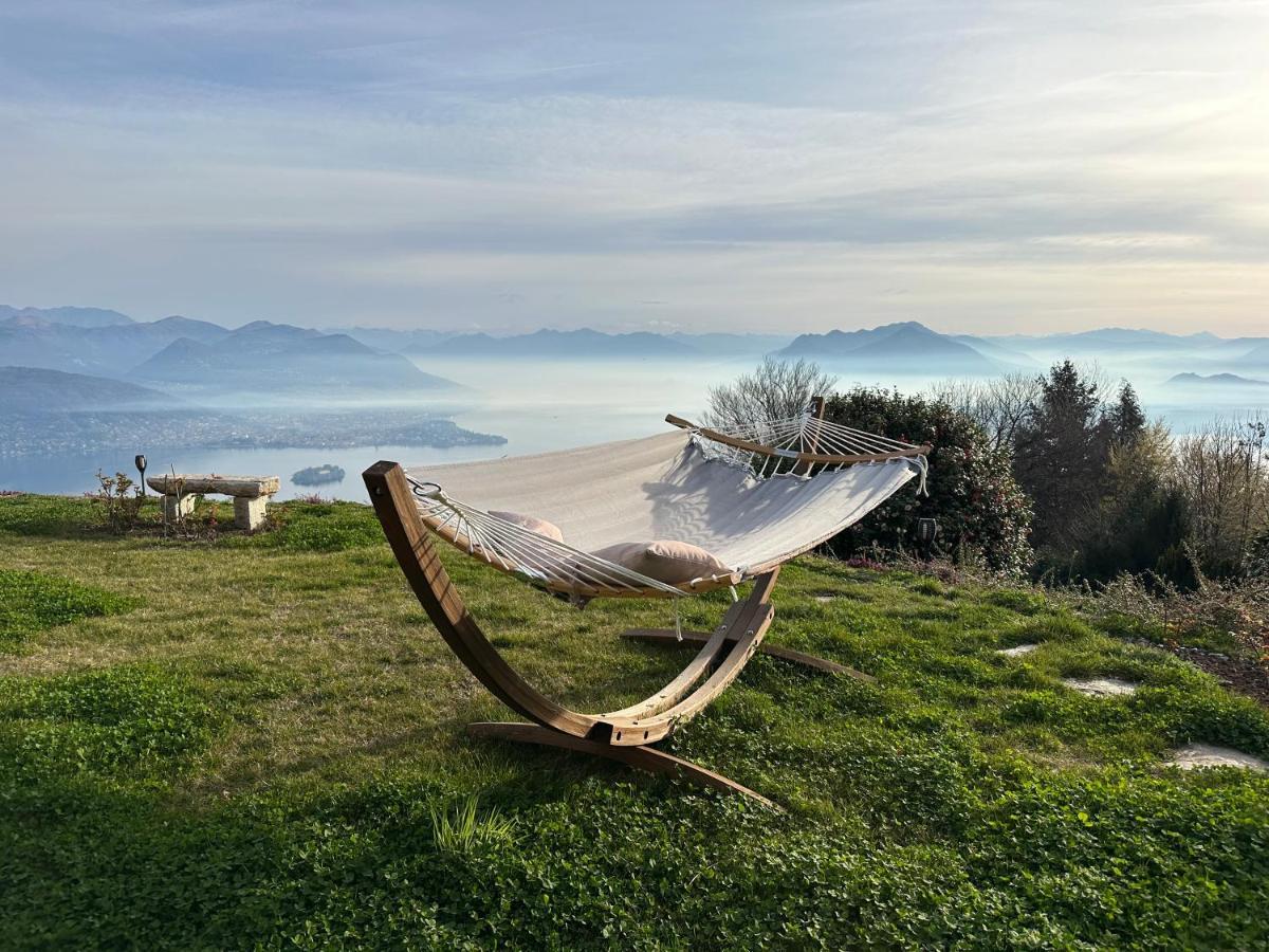 Private Luxury Spa & Silence Retreat With Spectacular View Over The Lake Maggiore Stresa Eksteriør bilde