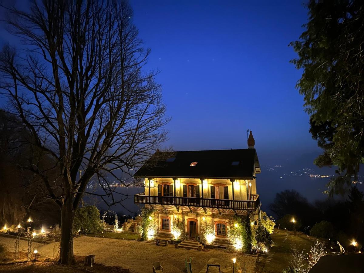 Private Luxury Spa & Silence Retreat With Spectacular View Over The Lake Maggiore Stresa Eksteriør bilde