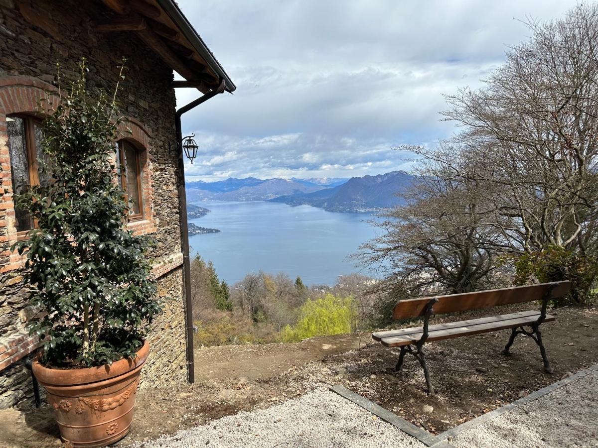 Private Luxury Spa & Silence Retreat With Spectacular View Over The Lake Maggiore Stresa Eksteriør bilde